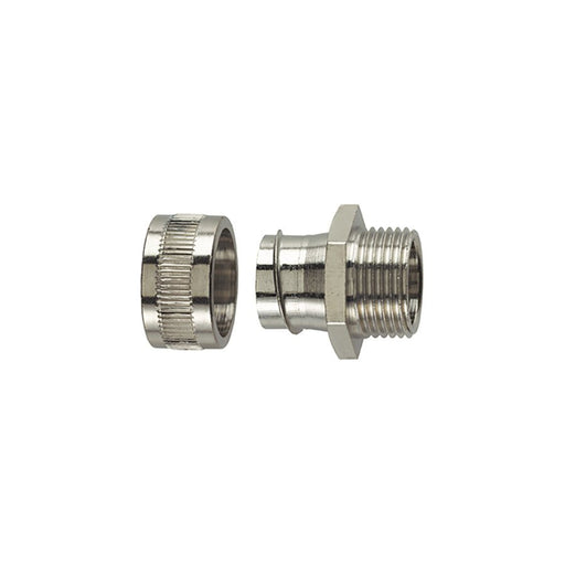 HellermannTyton - Metall-Schutzschlauch-Verschraubung Verschraubung SC75-FM-M75 si