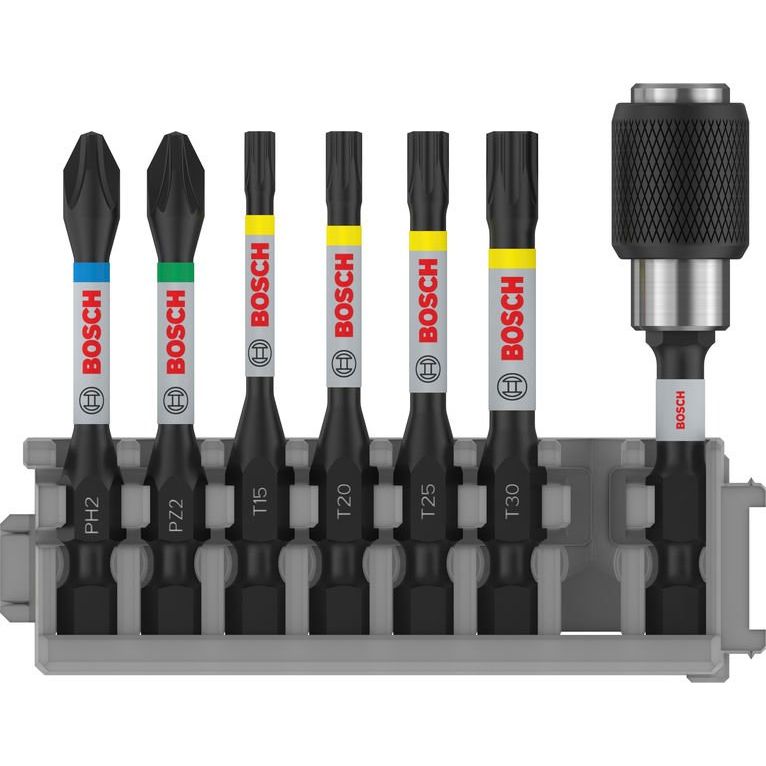 Bosch - Bit-Set PRO Impact Set mit Quick 2608522327 Change-Bithalter und