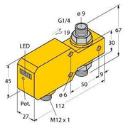 Turck - Durchflussüberwachungsgerät Inline-Sensor FCID10A4PAP8XH1141