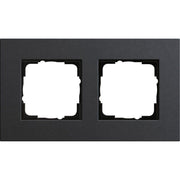 Gira - Abdeckrahmen 2fach 0212226 anthrazit
