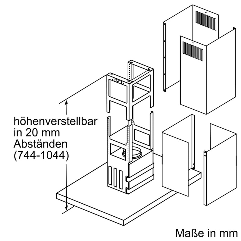 Siemens - Dunstabzugshaube Inselesse LF97BCP50 IQ500