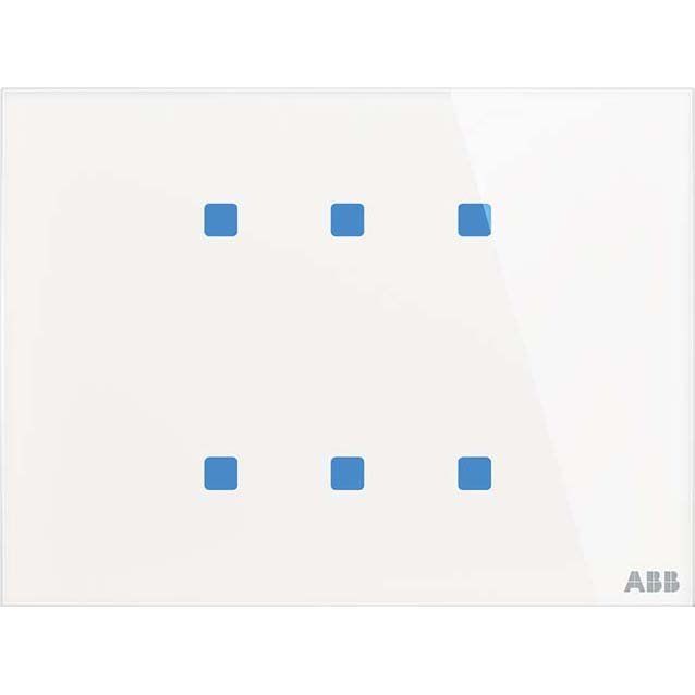 Busch-Jaeger - Bussystem-Tastsensor Touch-Bedienelement TB/U6.8.1-CG 6-fach KNX