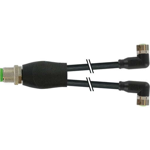 Murrelektronik - Passiver Sensor-/Aktor-Verteiler (mit Leitung) M12-Y-Verteiler 7000-40841-6300200 auf M8 Bu. gew