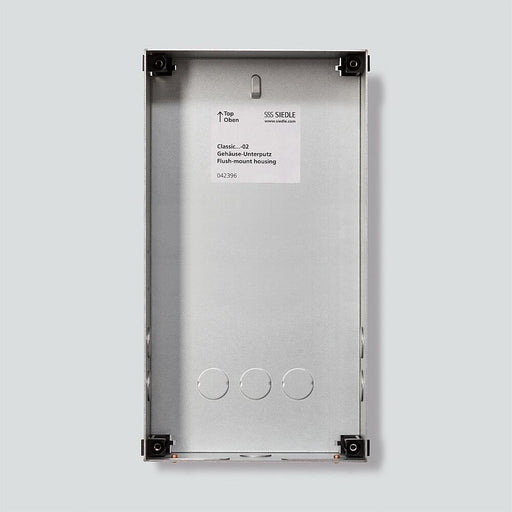 Siedle&Söhne - Montageelement für Türstation Unterputzgehäuse Classic GU CL 04-0 Stahlblech verzinkt