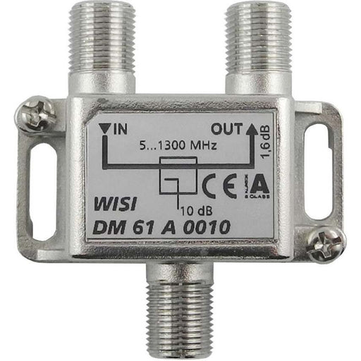 Wisi - Abzweiger und Verteiler Abzweiger 1f. DM 61 A 0010 5-1300MHz,10dB Cl.A