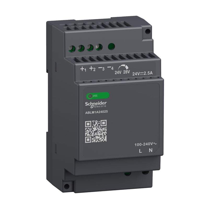 Schneider Electric - Gleichstromversorgung Spannungsversorgung ABLM1A24025 24VDC, 2,5A, 60W