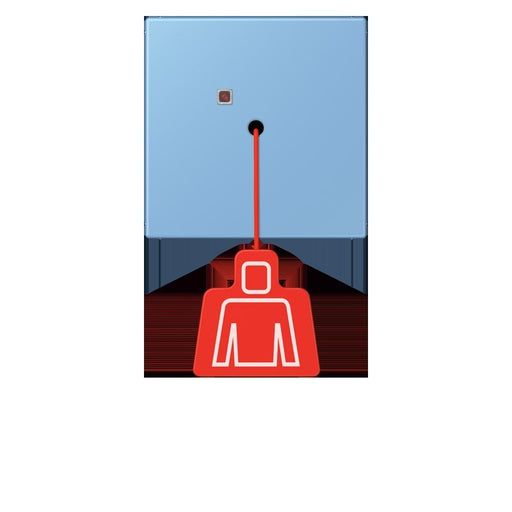 Jung - Behindertenelement für Installationsschalterprogramme Notrufsystem Zugtaster NRS LC 0834 ZT 256 bleu ceruleen 59
