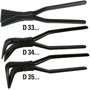 BESSEY - Falzwerkzeug Falzzange 45 Grd gebogen D341-40