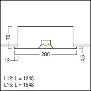 Zumtobel Group - Decken-/Wandleuchte LED-Deckeneinbauleuchte MIRL LED #42186253 3000K