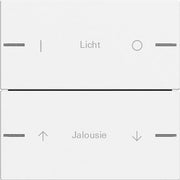 Gira - Bussystem-Tastwippe Wippenset 2-fach indiv. 576227 Tastsensor Reinweiß