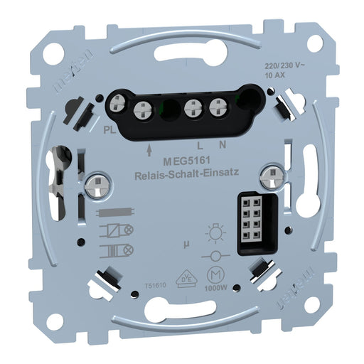 Merten - Elektronischer Schalter Relais-Schalt-Einsatz MEG5161-0000