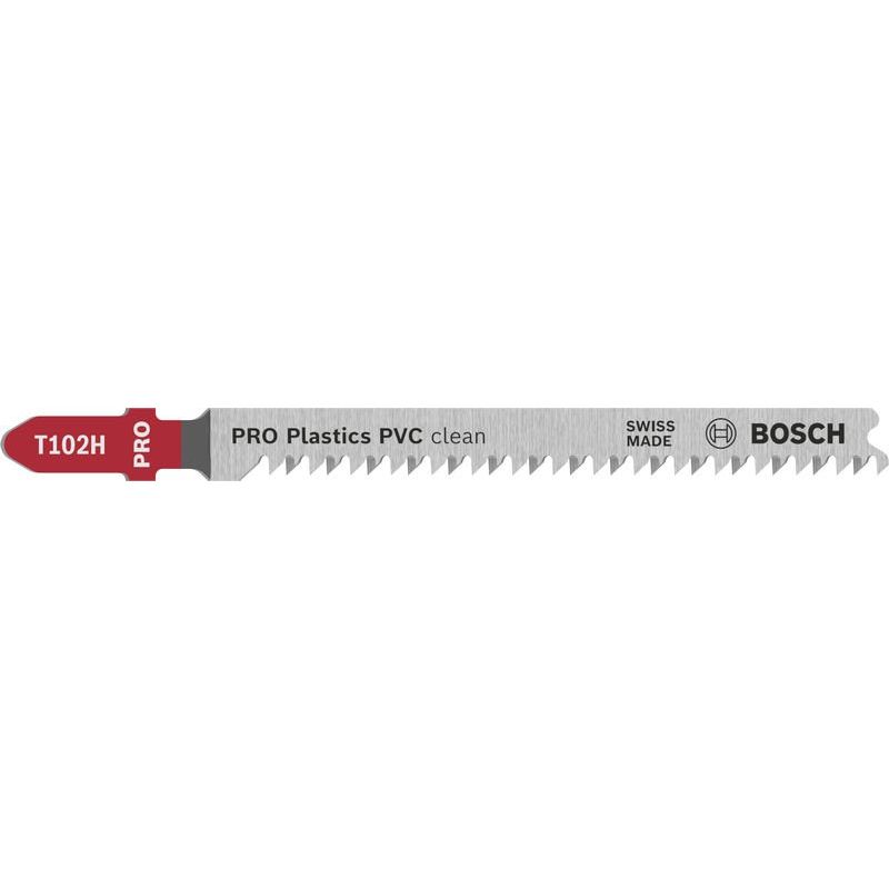 Bosch - Stichsägeblatt PRO Plastics PVC clean 2608665238VE(2) T102H Stichsägeblatt − 10 Packung