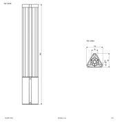 EVN Lichttechnik - Wegeleuchte WLD65071502H 3000K, 230V, 481lm