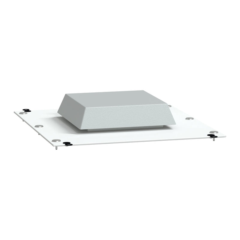 Schneider Electric - Dach-/Bodenelement (Gehäuse/Schaltschrank) Dach PrismaSeT-P Lüfter LVS08476 BxT=650x400mm − 1 Stück
