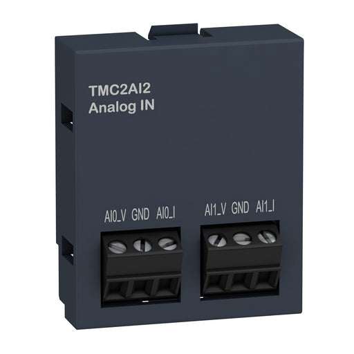 Schneider Electric - SPS-Analoges Ein-/Ausgangs-Modul Erweiterung Cartridge TMC2AI2 M221 2 analog Eing