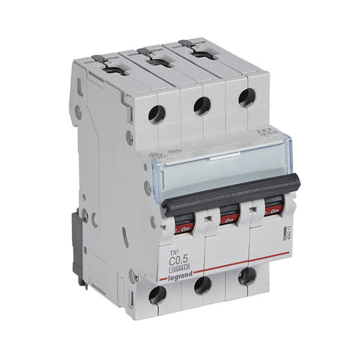 Legrand - Leitungsschutzschalter Legrand 404213 C0,5A 3-polig 10kA