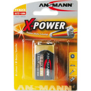 Ansmann - Batterie 9V Block 5015643 Bli X-Power