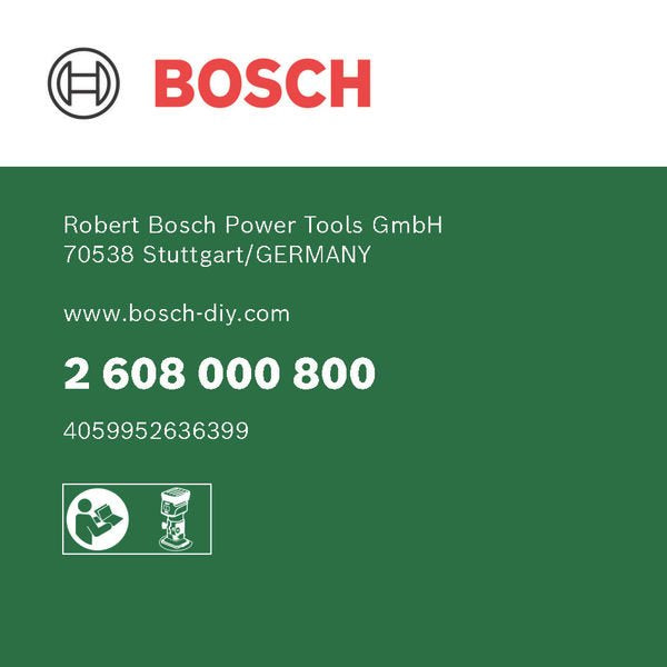 Bosch - Systemzubehör für Fräsen (Akku/elektrisch) Parallelanschlag für 2608000800 Advanced TrimRouter