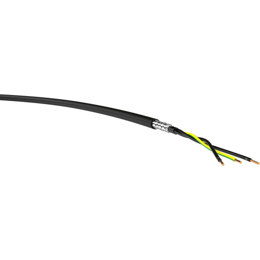 Klimaprime - Energiekabel < 1 kV, für ortsveränderlichen Einsatz YSLYCY-JZ 3x0,75sw S YSLYCY-JZ 3x0,75s Steuerltg.0,6/1kV sw