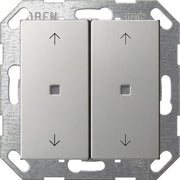 Gira - Bussystem-Tastwippe Taster Wippe 5174600 KNX, 2f, Edelstahl