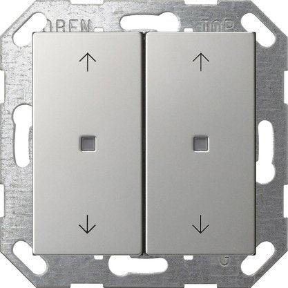 Gira - Bussystem-Tastwippe Taster Wippe 5174600 KNX, 2f, Edelstahl