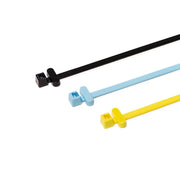 HellermannTyton - Kabelbinder T50RFIDCLA 200x4,6mm, gelb − 100 Stück