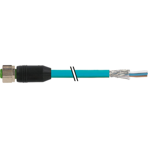 Murrelektronik - Rundsteckverbinder, feldkonfektionierbar (Industriesteckverbinder) Steckverbinder 7000-13225-8342000 M12 Bu0° fr.Ltg.Ende
