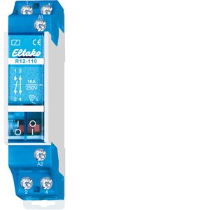 Eltako - Installationsrelais Schaltrelais f.Reihen-EB R12-110-24V 1S1Ö 16A