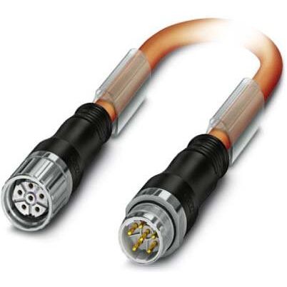 Phoenix Contact - Konfektioniertes Sensor-Aktor-Kabel Steckverbinder beidseitig K-5E-M23 M9/#1618964 kunststoffumspritzt − 2 Stück