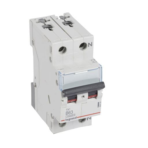 Legrand - Leitungsschutzschalter Legrand 404104 B63A 1-polig+N 10kA