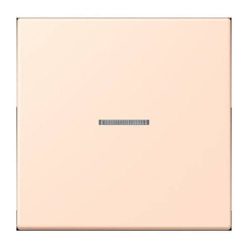 Jung - Abdeckung/Bedienelement für Installationsschalterprogramme Wippe 1fach m. Lichtleiter LC 990 KO5 228 rose pale (32091)