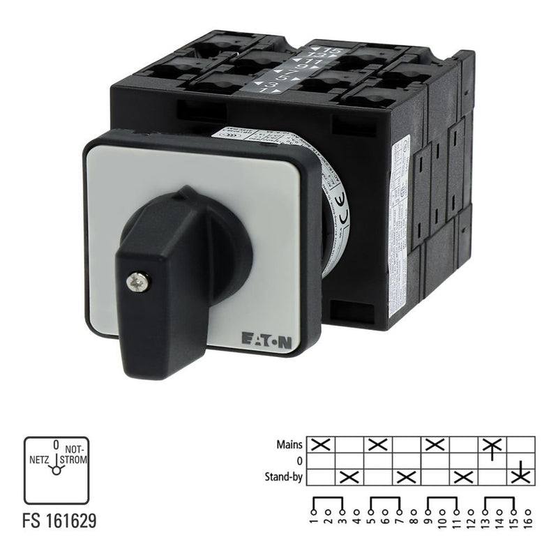 Eaton - Lastschalter Netz/Notstrom-Umschalter T3-4-8902/E E