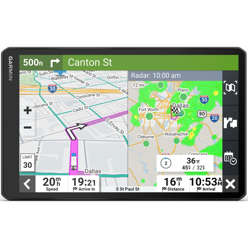 Garmin - Navigationssystem Campercam 1095 10-Zoll,GPS