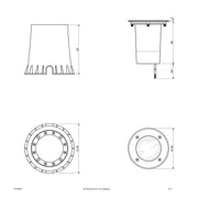 EVN Lichttechnik - Bodeneinbauleuchte LED-Bodeneinbauleuchte 679238640 IP67