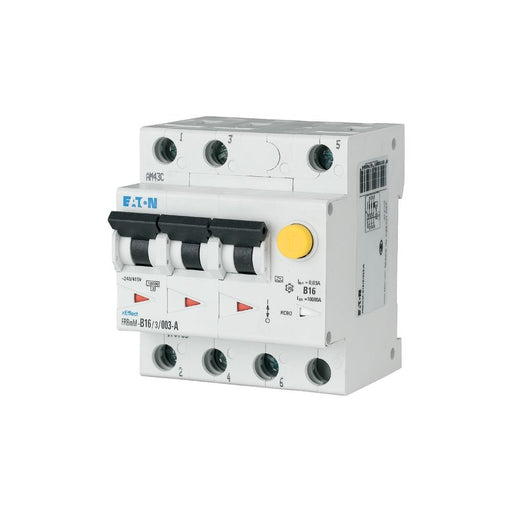 Eaton - Kombination FI-Schalter/Leitungsschutzschalter FI/LS Kombination FRBMM-D10/3/01-A 10A 100mA