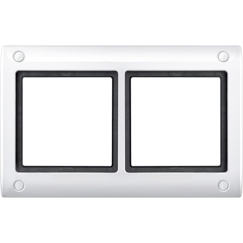 Merten - Abdeckrahmen Rahmen 2f.pws 401219 mit Verschraubung