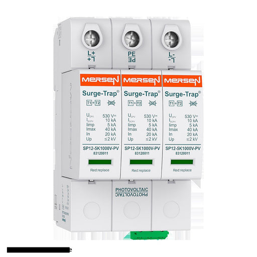 Mersen - Überspannungsableiter für Energietechnik/Stromversorgung Überspg.-Ableiter Typ 1+2 STPT12-5K1000V-YPV 5kA Ucpv1060V Y PV