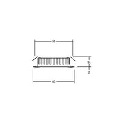 Brumberg Leuchten - Downlight/Strahler/Flutlicht LED-Einbauleuchte 12109023 12V DC, chrom