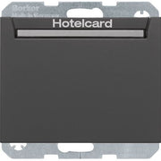 Berker - Taster Relais-Schalter Hotelcard 16417116 anthrazit matt