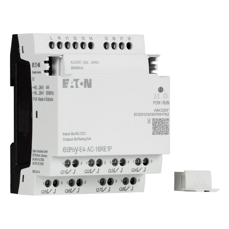 Eaton - Logikmodul Ein-/Ausgangserweiterung EASY-E4-AC-16RE1P easyE4 100-240V AC