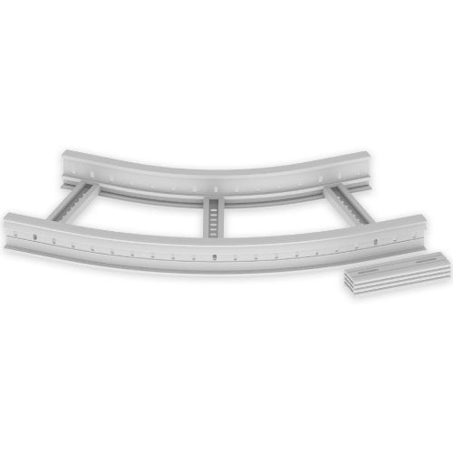 Unex - Bogen für Kabelleiter Flachbogen 45 Grad 67417-44 85x400 R600