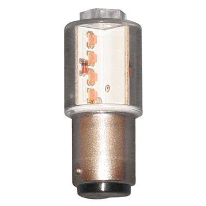 Scharnberger+Hasenbein - Anzeige- und Signallampe LED-Leuchte 18,5x45mm 35704 Ba15d 24/28VAC/DC ge