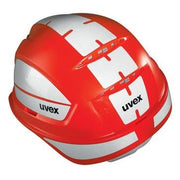 Uvex - Schutzhelm pheos B-S-WR rot m.Lftg. 9772334 Reflexset