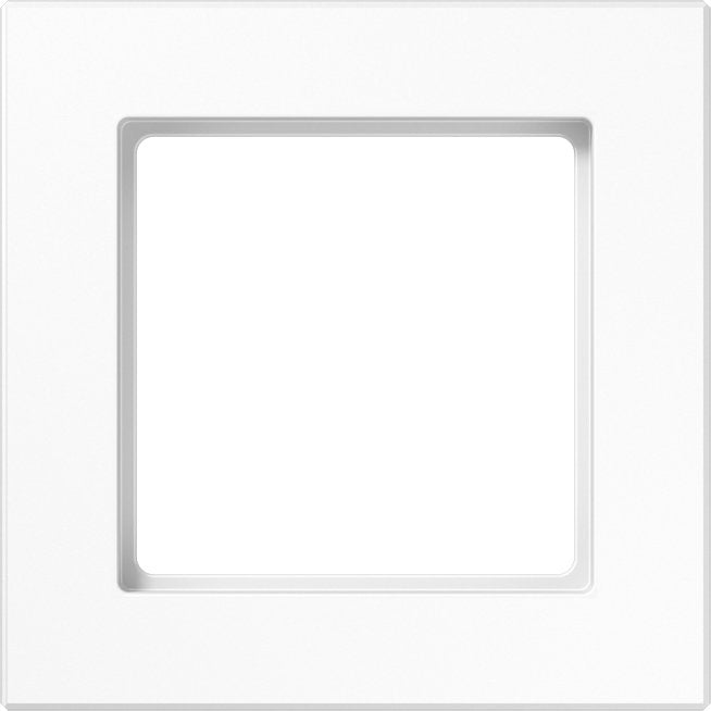 Jung - Abdeckrahmen Rahmen 1-fach aws AC 581 WW waage/senkrecht