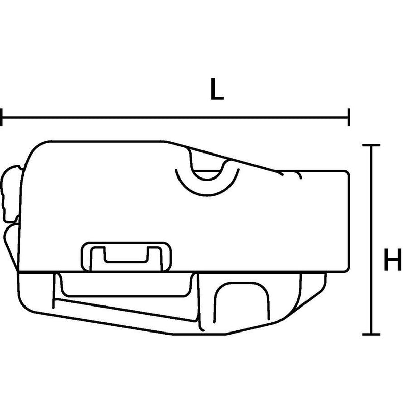 HellermannTyton - Steckklemme HelaCon Releasable HCR-2-PC-CL (100) Verbindungsklemme − 100 Stück
