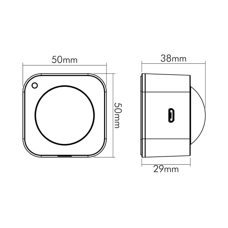 Nobile - Lichtregelsystemkomponente PIR Sensor BT 9109011004