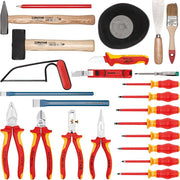 Knipex - Werkzeugset VDE-Werkzeugkoffer 00 21 05 HL S schwarz, 24-teilig