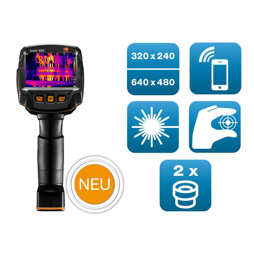 Testo - Wärmebildkamera 0560 8830 testo 883