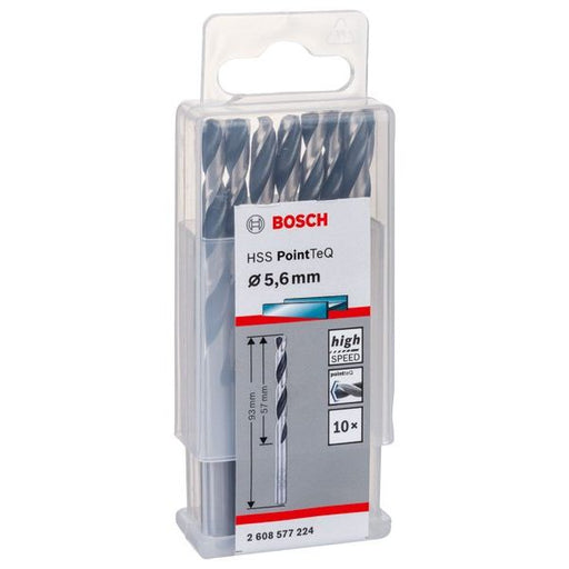 Bosch - Bohrer Metallspiralbohrer HSS 2608577224 PointTeQ DIN 338 5,6