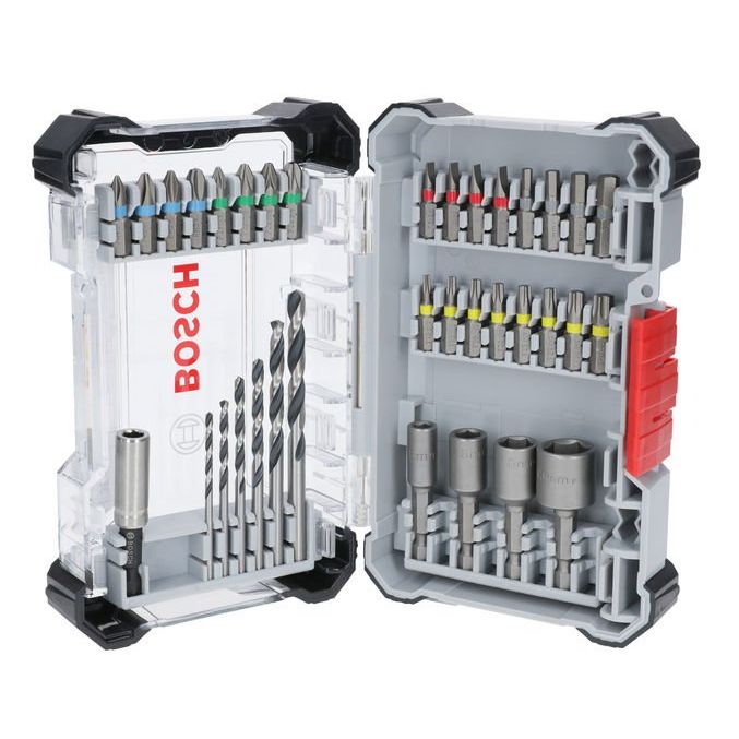 Bosch - Werkzeugset Extra Hard Schrauberbit- 2607017726VE(35) und Metal HSS − 6 Packung